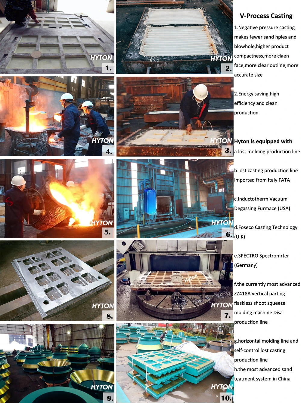 Mining Machinery Mn13cr2 Carbon Steel Casting Parts Wear Plate Jaw Crusher C106 Moving Jaw Plate